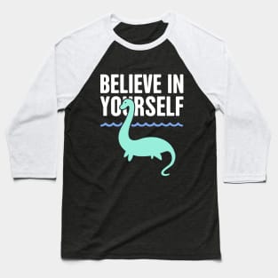 Loch Ness Monster – Believe In Monster Baseball T-Shirt